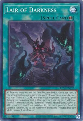 Lair of Darkness - EGS1-EN032 - Common Unlimited Egyptian God Deck: Slifer the Sky Dragon Unlimited