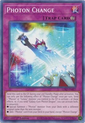 Photon Change - LDS2-EN057 - Common 1st Edition Legendary Duelists: Season 2 [LDS2] 1st Edition Singles (espanol)