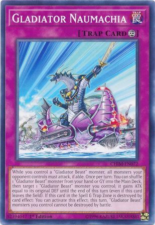 Gladiator Naumachia - CHIM-EN072 - Common 1st Edition Chaos Impact 1st Edition Singles