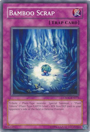 Bamboo Scrap - CSOC-EN075 - Common Unlimited Crossroads of Chaos [CSOC] Unlimited Singles