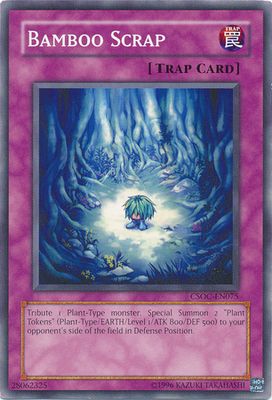 Bamboo Scrap - CSOC-EN075 - Common Unlimited Crossroads of Chaos [CSOC] Unlimited Singles