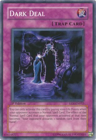 Dark Deal - EEN-EN052 - Common 1st Edition Elemental Energy [EEN] 1st Edition Singles