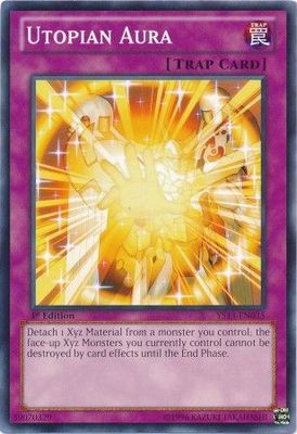 Utopian Aura - YS13-EN035 - Common 1st Edition Starter Deck: Super Starter: V for Victory [YS13]
