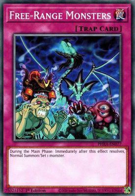 Free-Range Monsters - PHRA-EN077 - Common 1st Edition Phantom Rage 1st Edition Singles [PHRA]