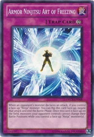 Armor Ninjitsu Art of Freezing - ORCS-EN068 - Common Unlimited Order of Chaos Unlimited Singles