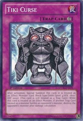 Tiki Curse - STOR-EN079 - Common 1st Edition Storm of Ragnarok 1st Edition Singles