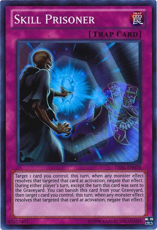 Skill Prisoner - LVAL-EN078 - Super Rare Unlimited Legacy of the Valiant Unlimited Singles