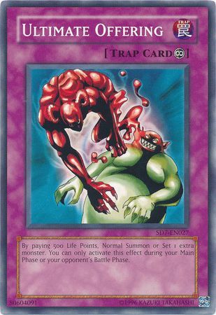 Ultimate Offering - SD7-EN027 - Common Unlimited Structure Deck: Invincible Fortress [SD7] Unlimited singles