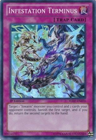 Infestation Terminus - HA07-EN070 - Super Rare 1st Edition Hidden Arsenal 7: Knight of Stars 1st Edition Singles
