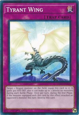 Tyrant Wing - LEDD-ENA33 - Common 1st Edition Legendary Dragon Decks Singles