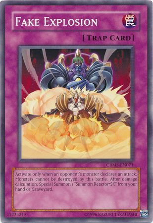 Fake Explosion - CRMS-EN071 - Common Unlimited Crimson Crisis [CRMS] Unlimited Singles