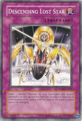 Descending Lost Star - DP09-EN024 - Common Unlimited Duelist Pack: Yusei 2 [DP09] Unlimited Singles