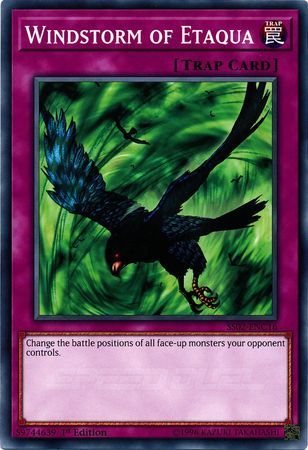 Windstorm of Etaqua - SS02-ENC16 - Common 1st Edition Speed Duel Starter Decks: Duelists of Tomorrow Singles