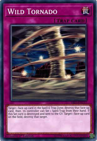 Wild Tornado - SS01-ENC17 - Common 1st Edition Speed Duel Starter Decks: Destiny Masters Singles
