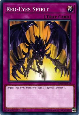 Red-Eyes Spirit - SS02-ENB19 - Common 1st Edition Speed Duel Starter Decks: Duelists of Tomorrow Singles