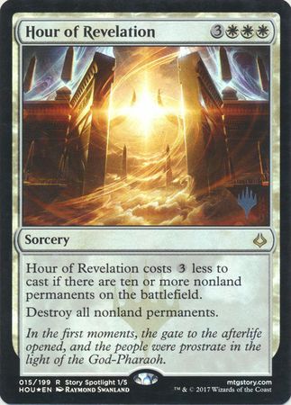 Hour of Revelation 015/199 - Silver StampedHour of Devastation Silver Stamped Foil Singles (español)