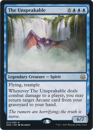 The Unspeakable 13/65 Duel Decks Mind vs. Might Singles