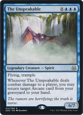 The Unspeakable 13/65 Duel Decks Mind vs. Might Singles