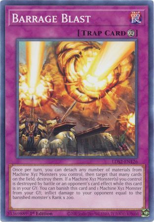 Barrage Blast - LDS2-EN126 - Common 1st Edition Legendary Duelists: Season 2 [LDS2] 1st Edition Singles