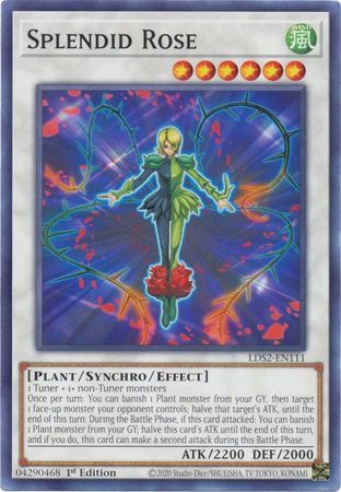 Splendid Rose - LDS2-EN111 - Common 1st Edition Legendary Duelists: Season 2 [LDS2] 1st Edition Singles