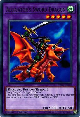 Alligator&#39;s Sword Dragon - SS02-ENB22 - Common 1st Edition Speed Duel Starter Decks: Duelists of Tomorrow Singles