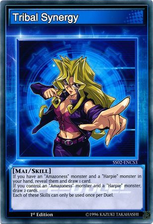 Tribal Synergy - SS02-ENCS3 - Common 1st Edition Speed Duel Starter Decks: Duelists of Tomorrow Singles