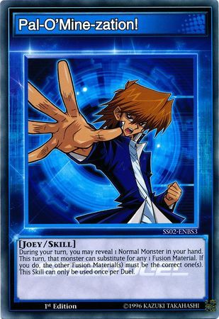 Pal-O&#39;Mine-zation! - SS02-ENBS3 - Common 1st Edition Speed Duel Starter Decks: Duelists of Tomorrow Singles