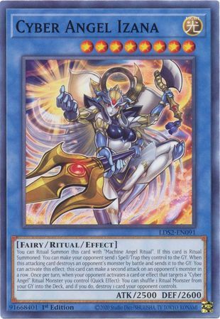 Cyber Angel Izana - LDS2-EN091 - Common 1st Edition Legendary Duelists: Season 2 [LDS2] 1st Edition Singles