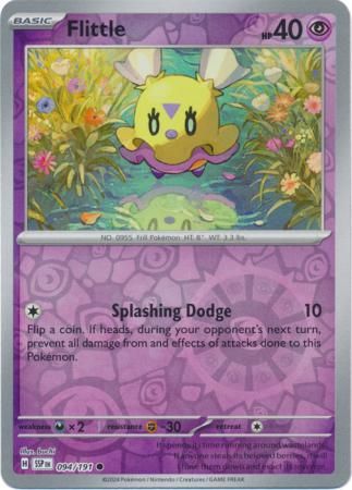 Flittle - 094/191 - Common Reverse Holo Scarlet &amp; Violet: Surging Sparks Reverse Singles