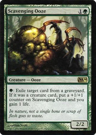 Scavenging Ooze - DOTP 2014 Foil Promo  Magic: The Gathering Promo Cards (Español)
