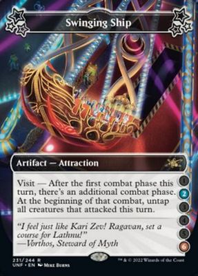 Swinging Ship (2-6) 231/244 Unfinity Singles