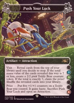Push Your Luck (4-5-6) 224/244 Unfinity Singles