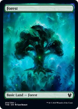 Forest 254/254 (Full Art) Theros: Beyond Death Singles