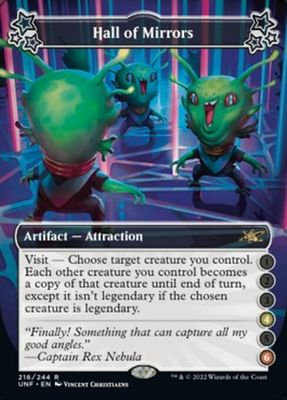 Hall of Mirrors (4-6) 216/244 Unfinity Singles