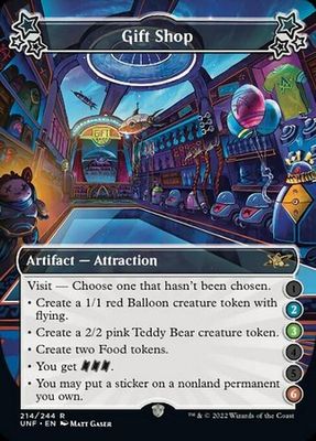 Gift Shop (2-3-6) 214/244 Unfinity Singles
