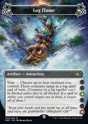 Log Flume (3-6) 220/244 Unfinity Singles