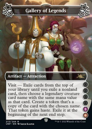 Gallery of Legends (5-6) 213/244 Unfinity Singles