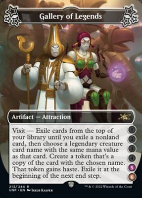 Gallery of Legends (5-6) 213/244 Unfinity Singles