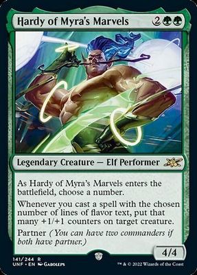 Hardy of Myra&#39;s Marvels 141/244 Unfinity Singles