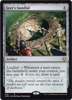 Seer&#39;s Sundial 470 Commander Legends Commander Deck Singles