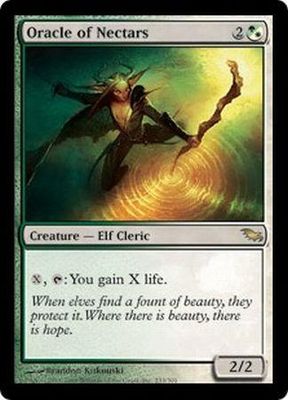 Oracle of Nectars Shadowmoor Singles