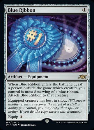Blue Ribbon 184/244 Unfinity Singles