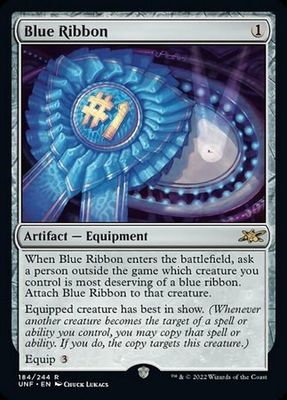 Blue Ribbon 184/244 Unfinity Singles