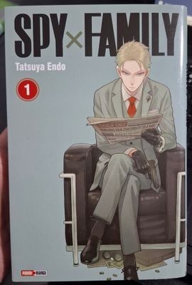 SH Spy x Family Manga Volumen 1 Espanol Panini