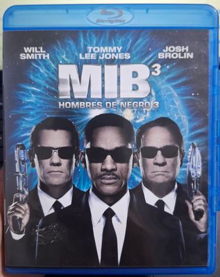 SH Hombres de Negro 3 Blu Ray Original Usado Completo