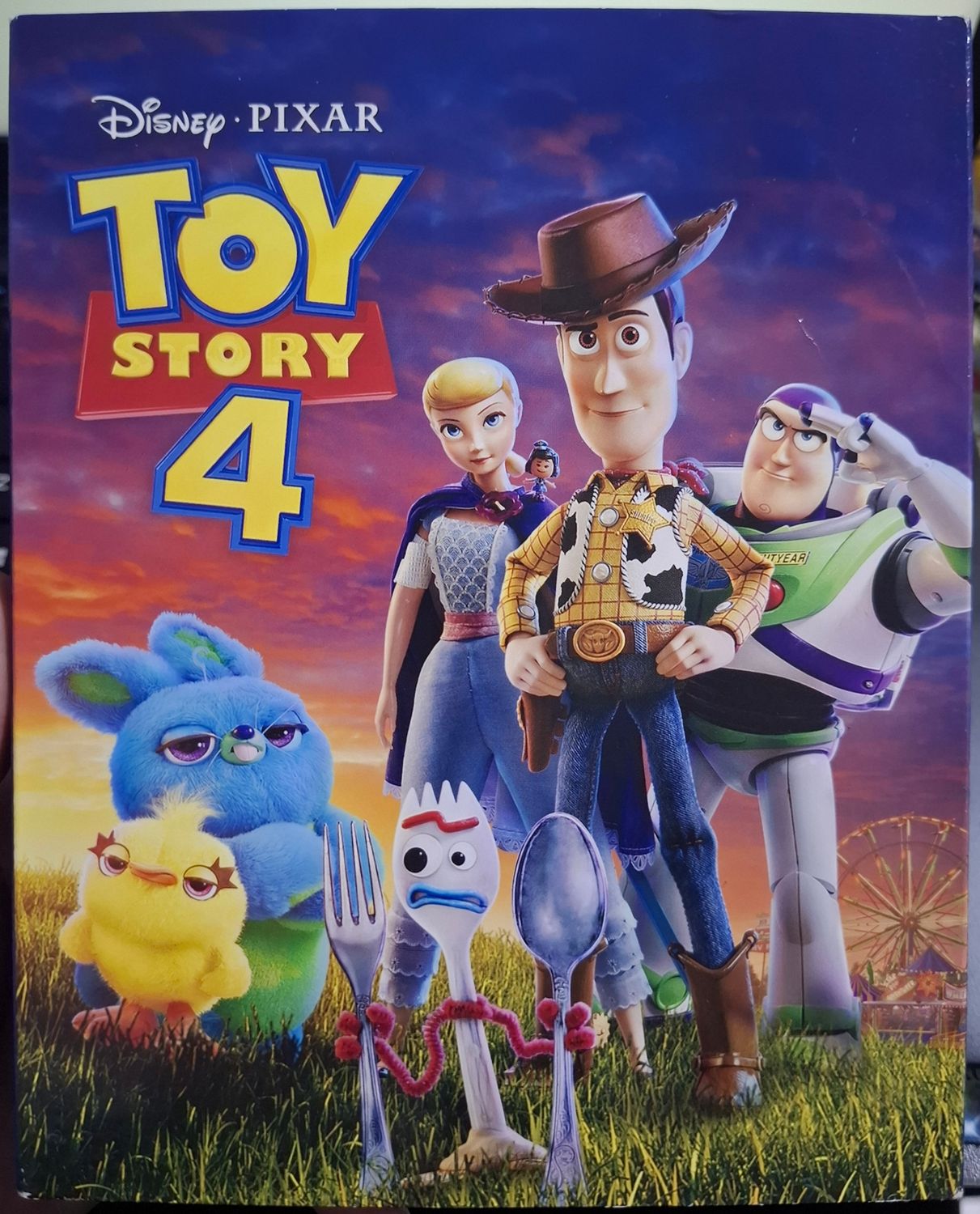 SH Toy Story 4 Blu Ray Original Usado Completo