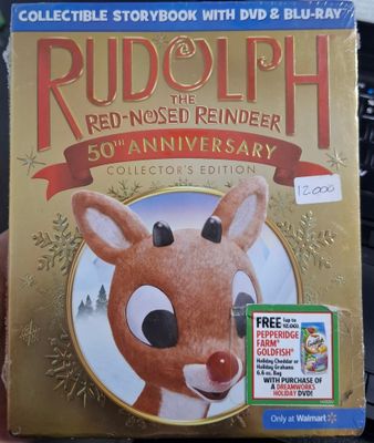 SH Rudolph The Red Nosed Reindeer Blu Ray Original Nuevo Sellado
