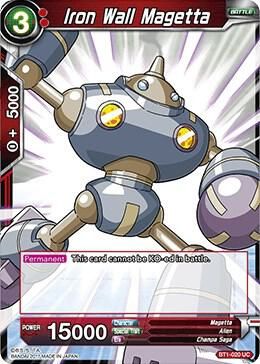 Iron Wall Magetta - Galactic Battle (DBS-B01) Galactic Battle