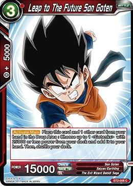 Leap to The Future Son Goten - Union Force (DBS-B02) Union Force