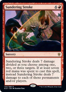 Sundering Stroke 144/269 Throne of Eldraine Singles